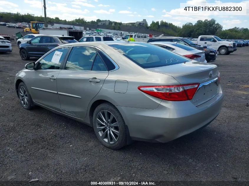 2015 Toyota Camry Xle VIN: 4T1BF1FKXFU882300 Lot: 40300931