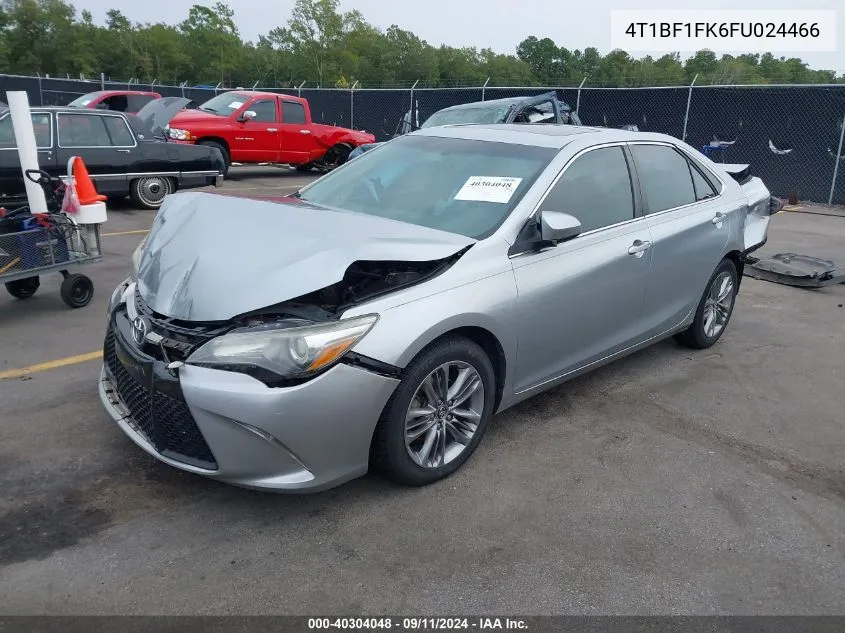 4T1BF1FK6FU024466 2015 Toyota Camry Se