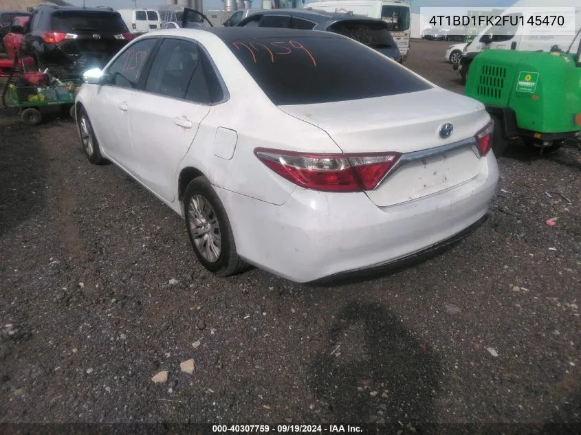 4T1BD1FK2FU145470 2015 Toyota Camry Hybrid Le