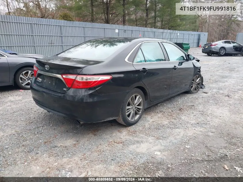 4T1BF1FK9FU991816 2015 Toyota Camry Se