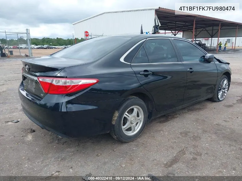 4T1BF1FK7FU980474 2015 Toyota Camry Se