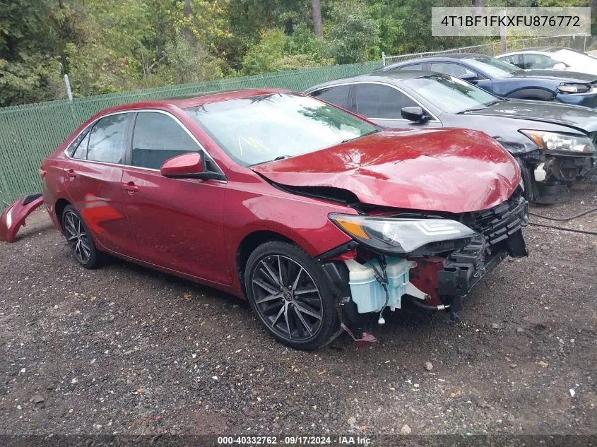 4T1BF1FKXFU876772 2015 Toyota Camry Se