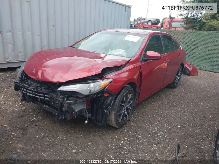 4T1BF1FKXFU876772 2015 Toyota Camry Se