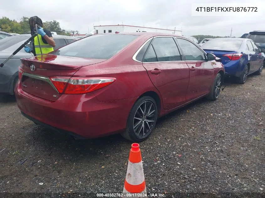 4T1BF1FKXFU876772 2015 Toyota Camry Se