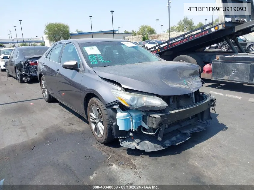 4T1BF1FK9FU919093 2015 Toyota Camry Se