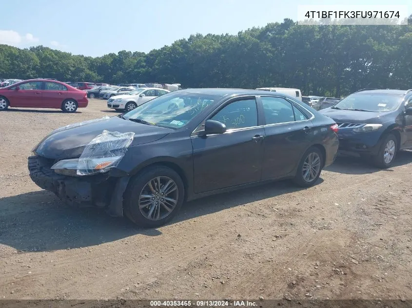 4T1BF1FK3FU971674 2015 Toyota Camry Se