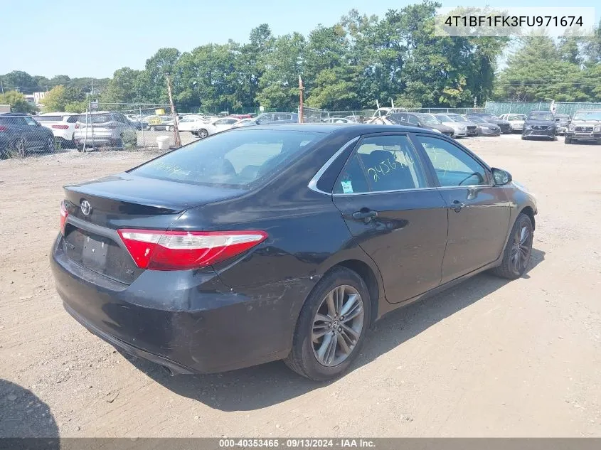 4T1BF1FK3FU971674 2015 Toyota Camry Se