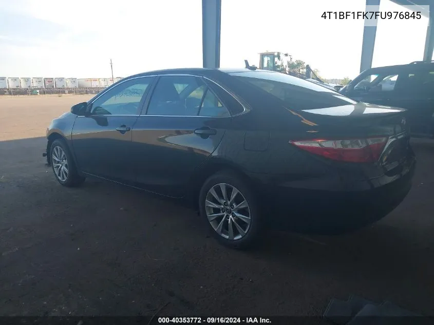 2015 Toyota Camry Le/Xle/Se/Xse VIN: 4T1BF1FK7FU976845 Lot: 40353772