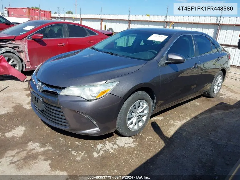 4T4BF1FK1FR448580 2015 Toyota Camry Le