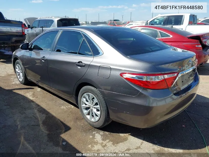 4T4BF1FK1FR448580 2015 Toyota Camry Le