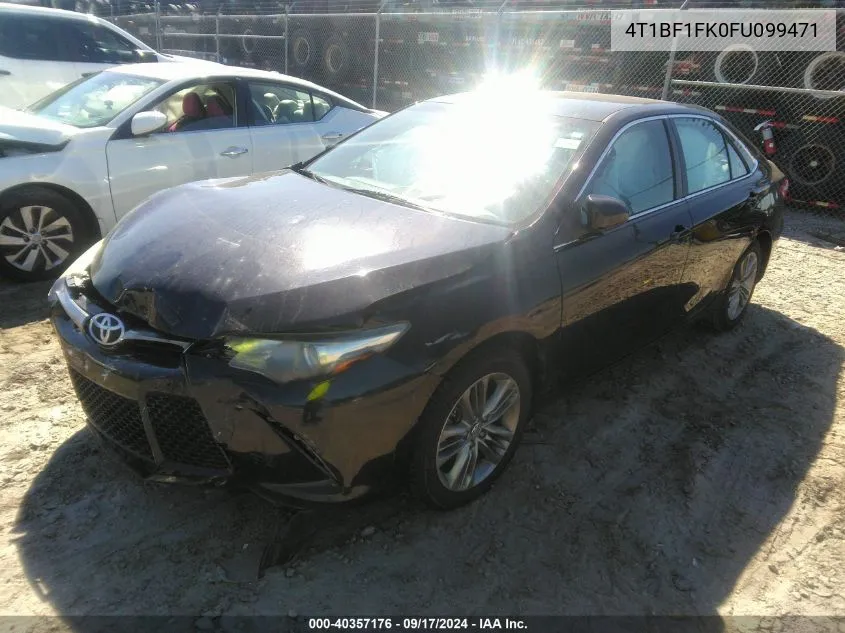 4T1BF1FK0FU099471 2015 Toyota Camry Se