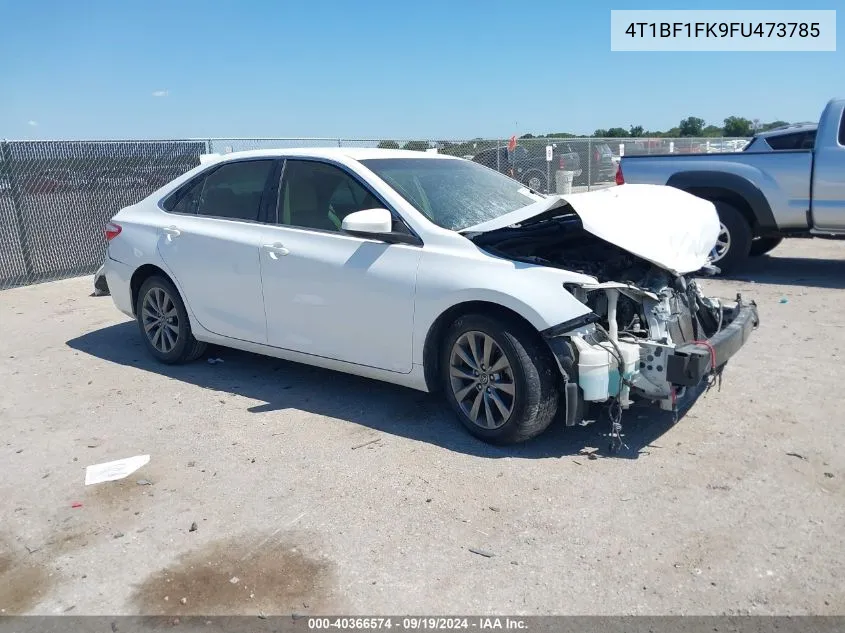 2015 Toyota Camry Xle VIN: 4T1BF1FK9FU473785 Lot: 40366574