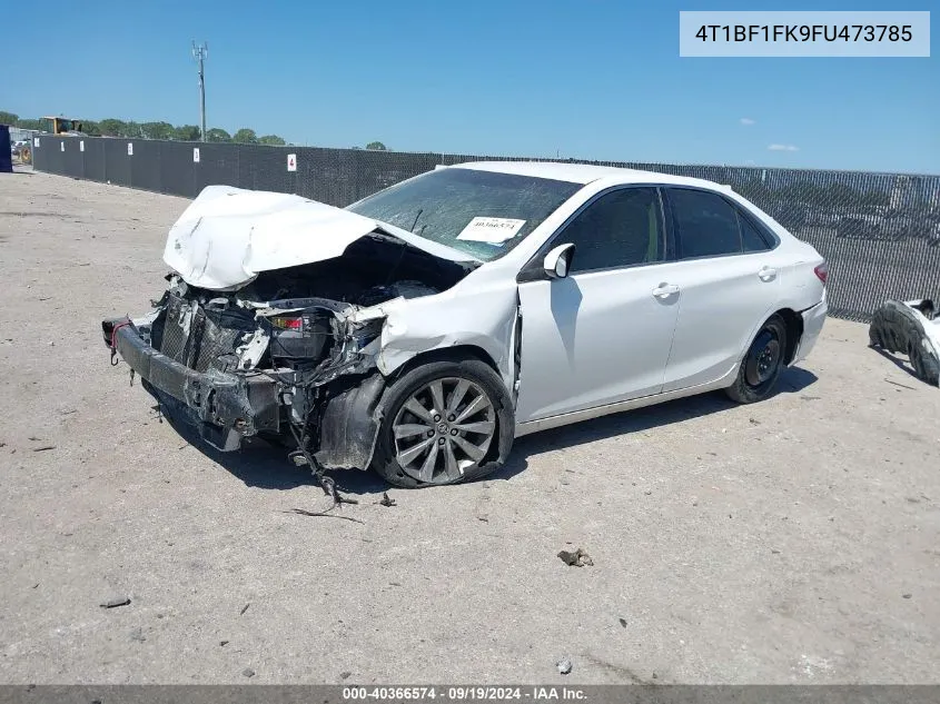 2015 Toyota Camry Xle VIN: 4T1BF1FK9FU473785 Lot: 40366574