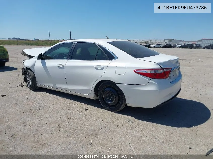 2015 Toyota Camry Xle VIN: 4T1BF1FK9FU473785 Lot: 40366574