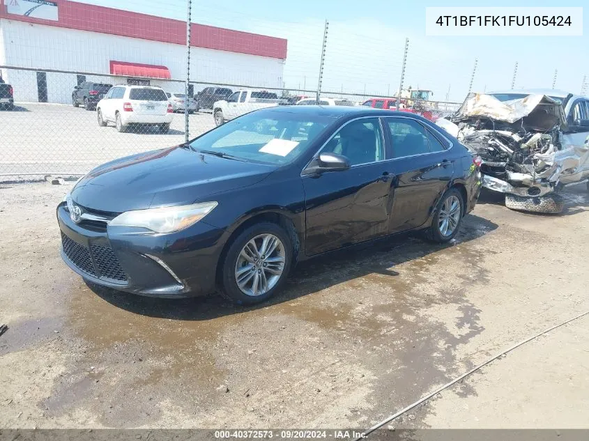 4T1BF1FK1FU105424 2015 Toyota Camry Se