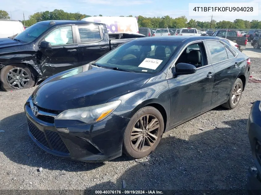 4T1BF1FK0FU904028 2015 Toyota Camry Se