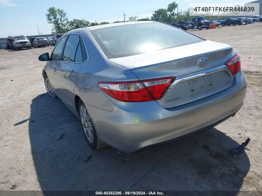 4T4BF1FK6FR446839 2015 Toyota Camry Le