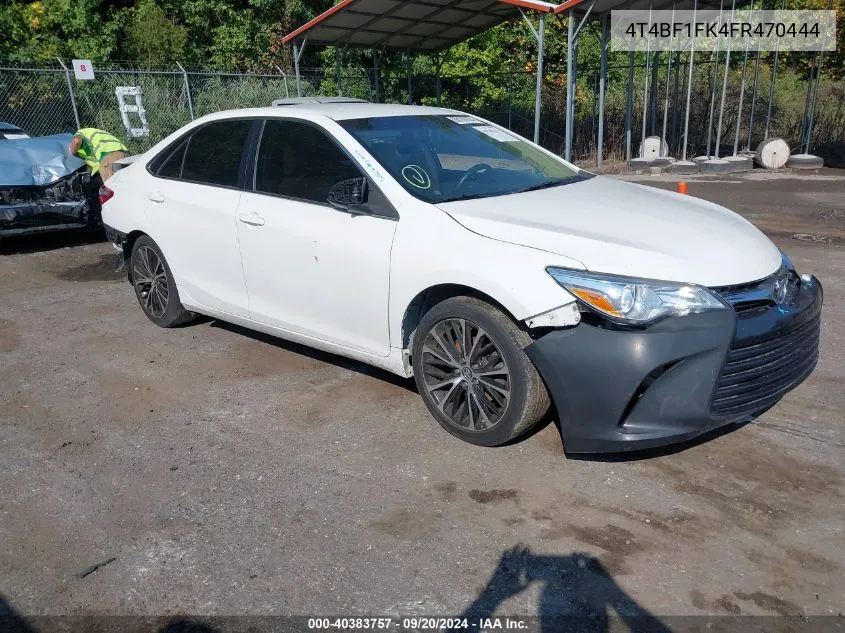 2015 Toyota Camry Le VIN: 4T4BF1FK4FR470444 Lot: 40383757