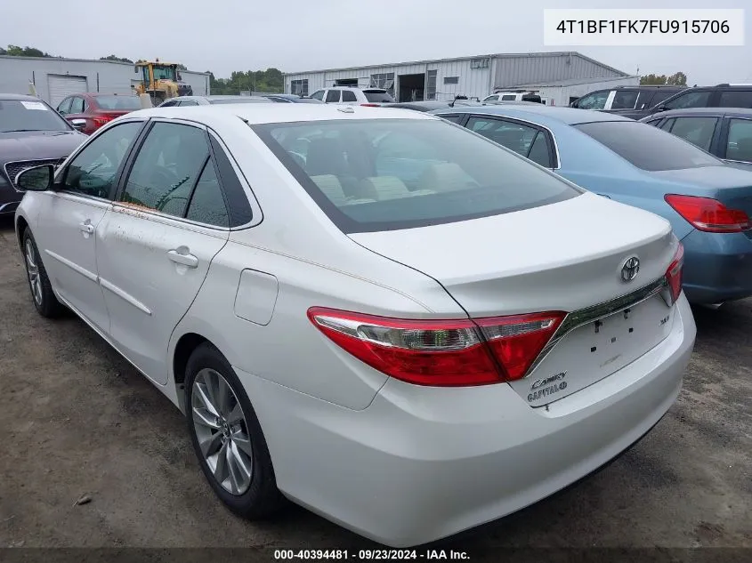 4T1BF1FK7FU915706 2015 Toyota Camry Xle