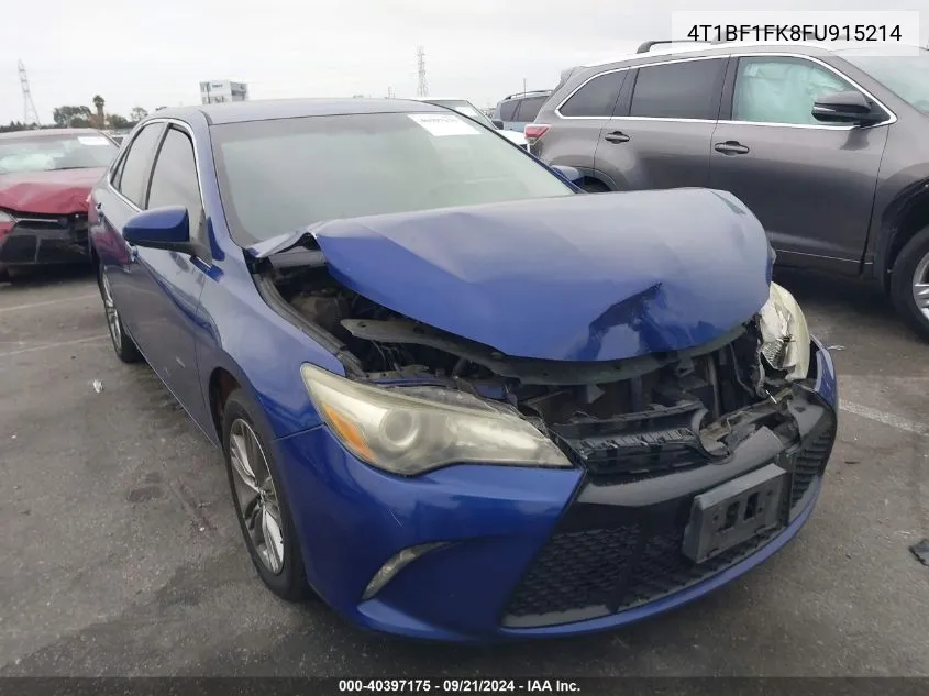 4T1BF1FK8FU915214 2015 Toyota Camry Se