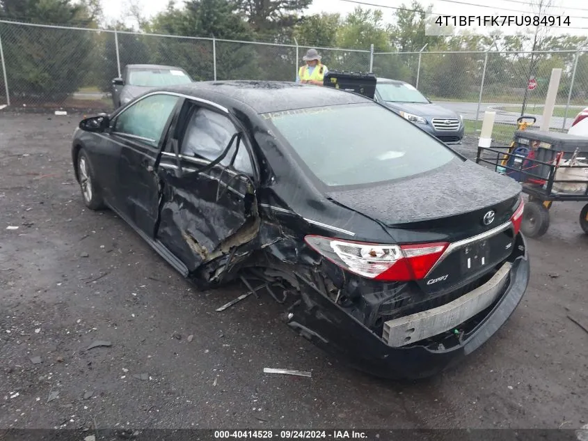 4T1BF1FK7FU984914 2015 Toyota Camry Le/Xle/Se/Xse