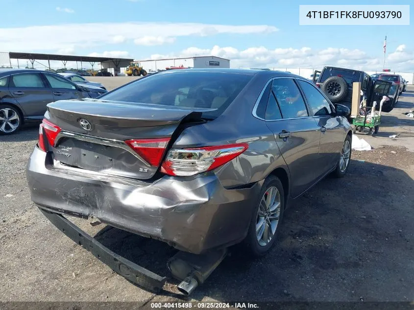 2015 Toyota Camry Se VIN: 4T1BF1FK8FU093790 Lot: 40415498