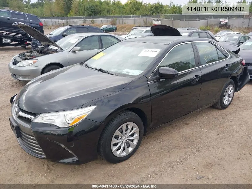 4T4BF1FK0FR509482 2015 Toyota Camry Le/Xle/Se/Xse