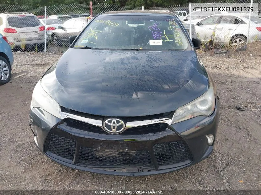 4T1BF1FKXFU081379 2015 Toyota Camry Se