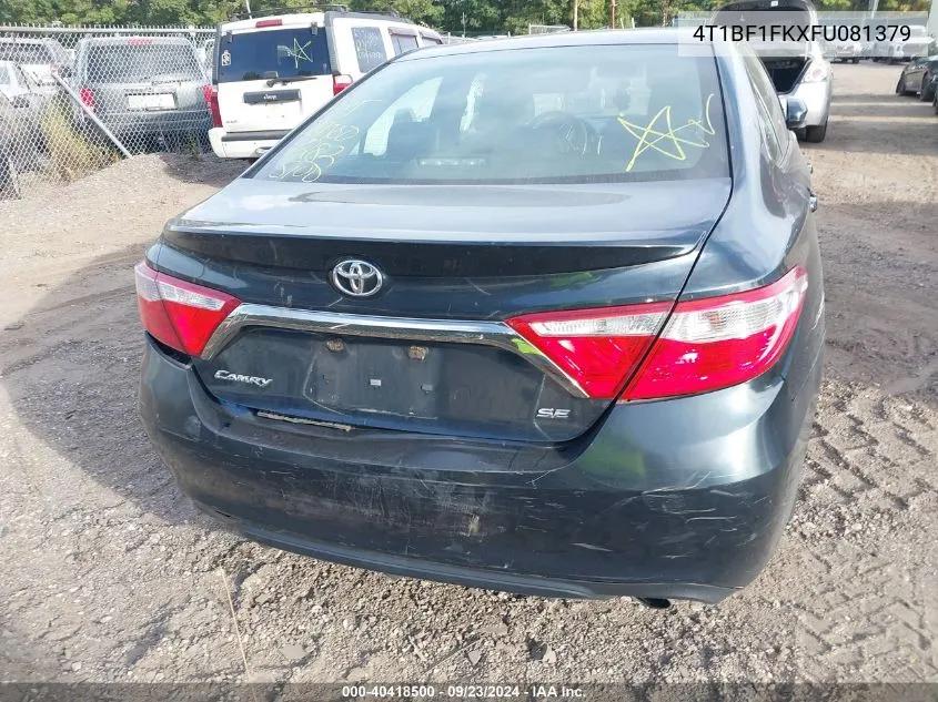 4T1BF1FKXFU081379 2015 Toyota Camry Se