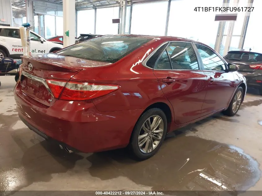 4T1BF1FK3FU961727 2015 Toyota Camry Se