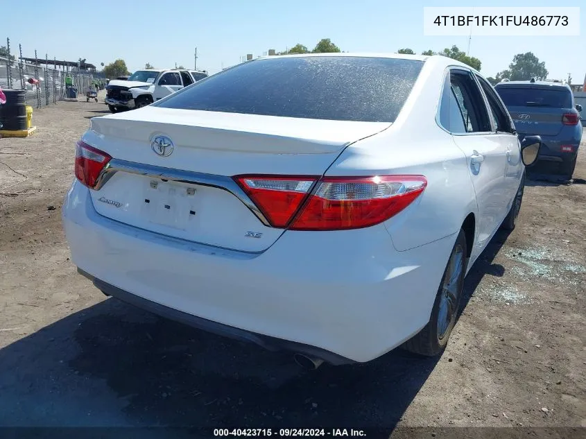 2015 Toyota Camry Le/Xle/Se/Xse VIN: 4T1BF1FK1FU486773 Lot: 40423715