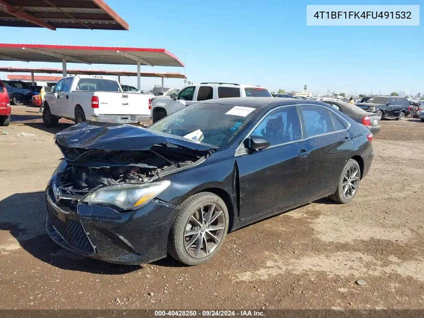 2015 Toyota Camry Le/Xle/Se/Xse VIN: 4T1BF1FK4FU491532 Lot: 40428250