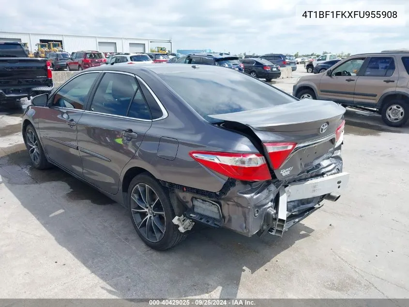 4T1BF1FKXFU955908 2015 Toyota Camry Xse