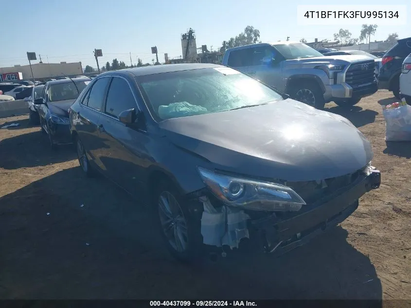 4T1BF1FK3FU995134 2015 Toyota Camry Se