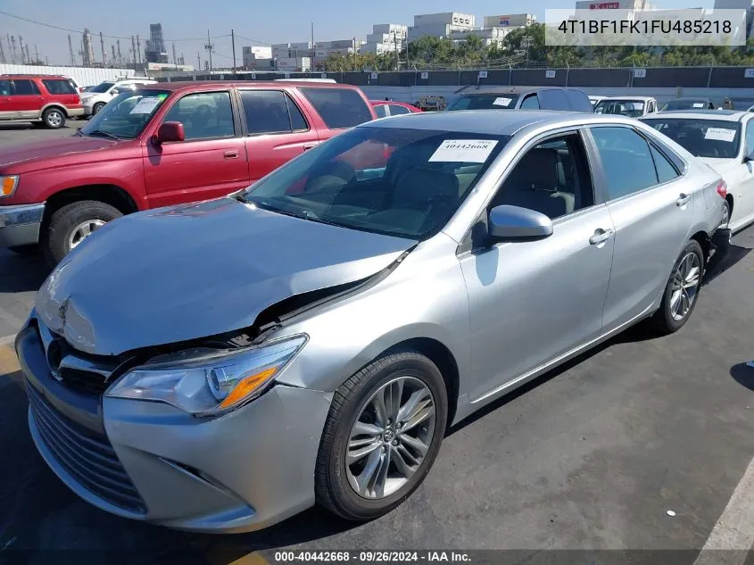 4T1BF1FK1FU485218 2015 Toyota Camry Se