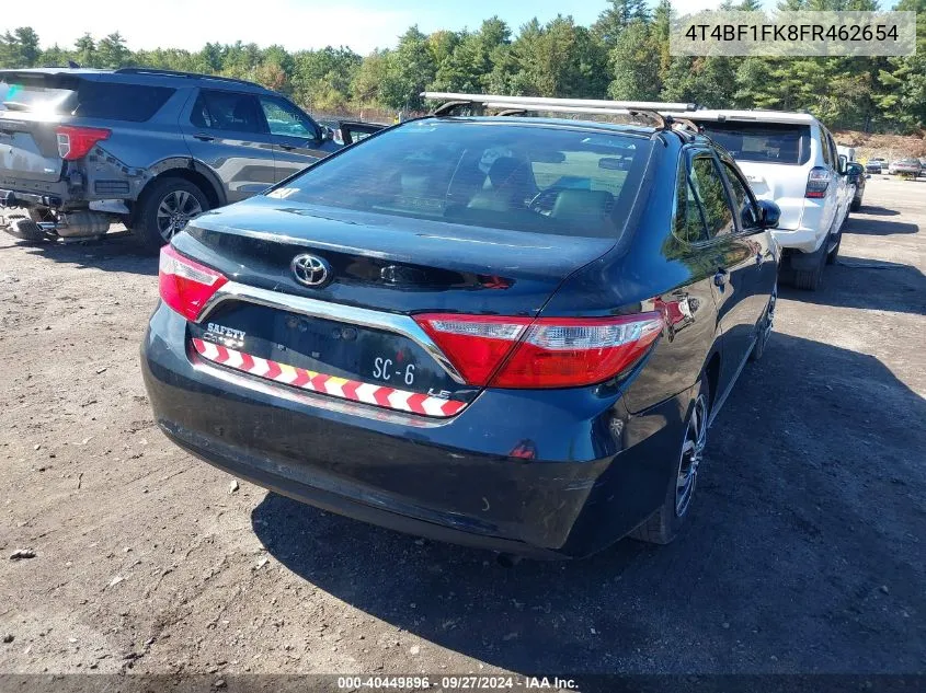 4T4BF1FK8FR462654 2015 Toyota Camry Le