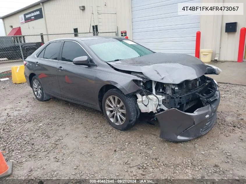 4T4BF1FK4FR473067 2015 Toyota Camry Xle