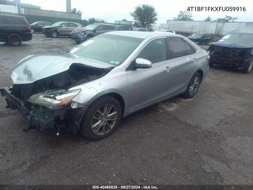 4T1BF1FKXFU059916 2015 Toyota Camry Se