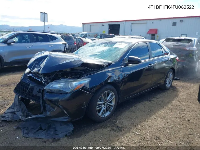 4T1BF1FK4FU062522 2015 Toyota Camry Se