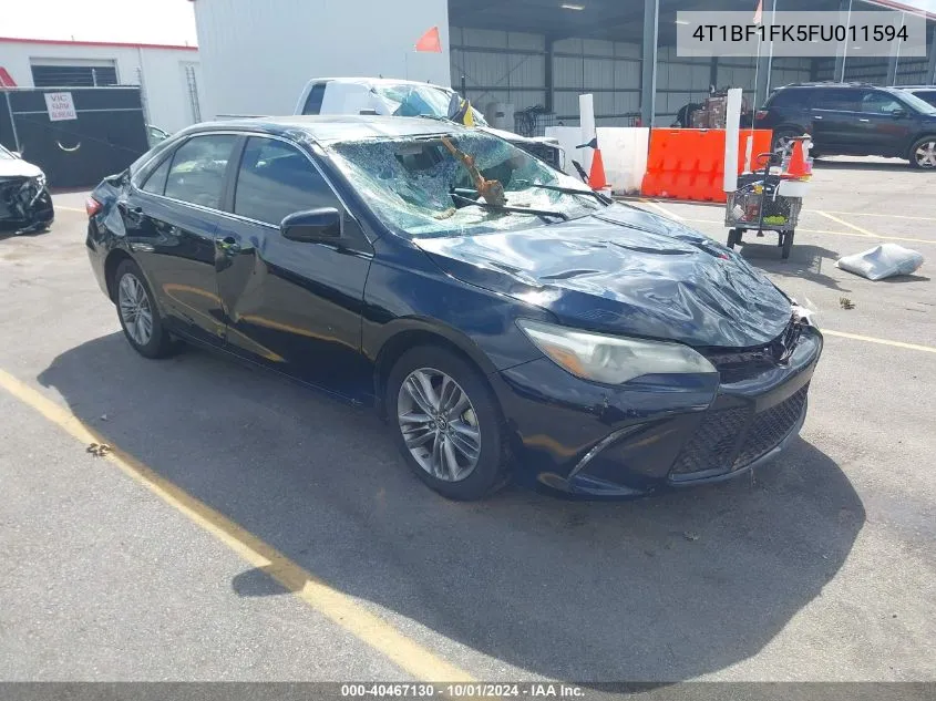 4T1BF1FK5FU011594 2015 Toyota Camry Se