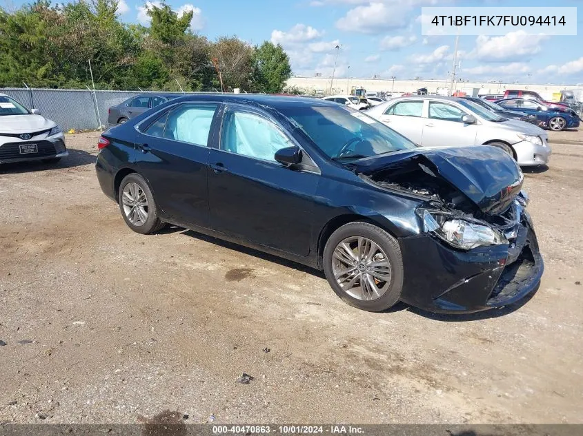 4T1BF1FK7FU094414 2015 Toyota Camry Se