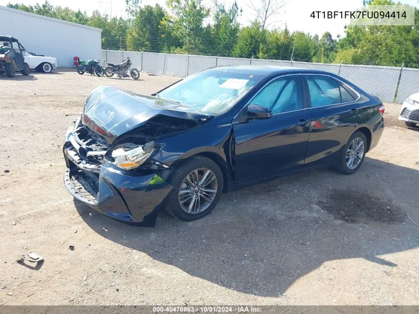 4T1BF1FK7FU094414 2015 Toyota Camry Se