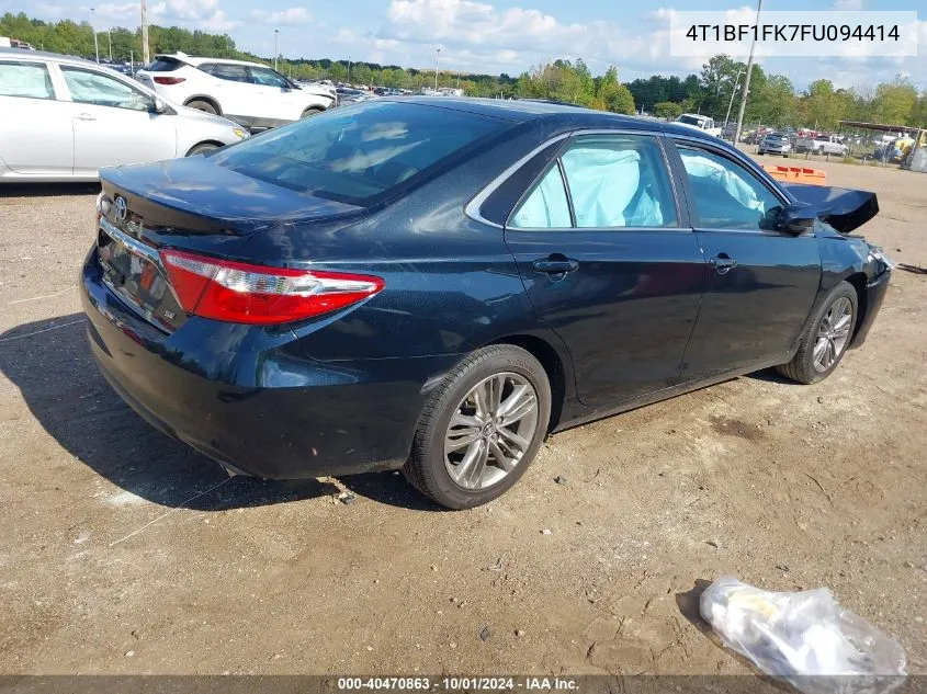 4T1BF1FK7FU094414 2015 Toyota Camry Se