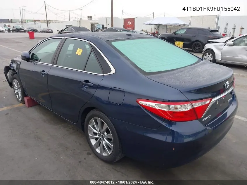 2015 Toyota Camry Hybrid/Le/Xle/Se VIN: 4T1BD1FK9FU155042 Lot: 40474012