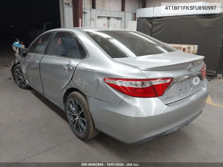 4T1BF1FK5FU890997 2015 Toyota Camry Le/Xle/Se/Xse