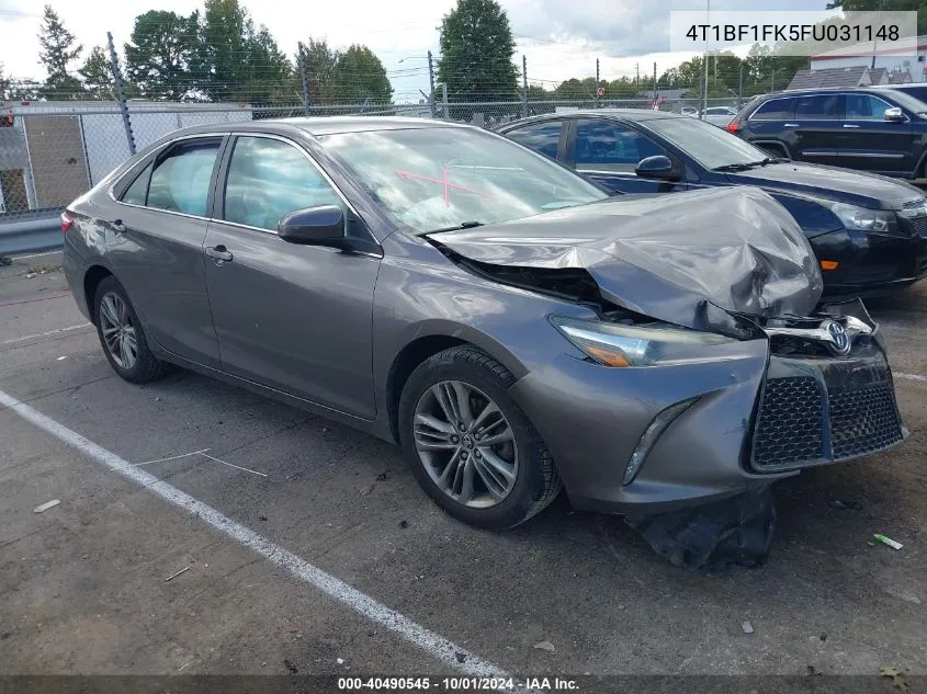 4T1BF1FK5FU031148 2015 Toyota Camry Se