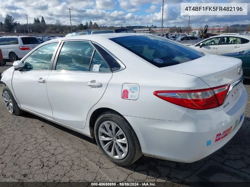 4T4BF1FK5FR482196 2015 Toyota Camry Le