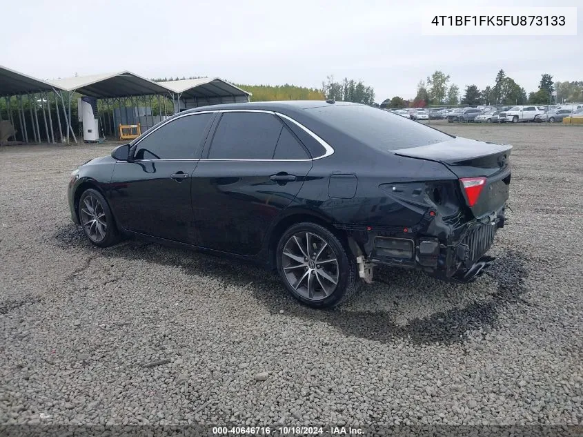 2015 Toyota Camry Xse VIN: 4T1BF1FK5FU873133 Lot: 40646716