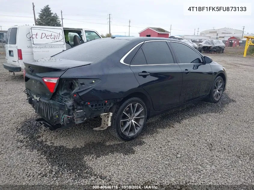 2015 Toyota Camry Xse VIN: 4T1BF1FK5FU873133 Lot: 40646716