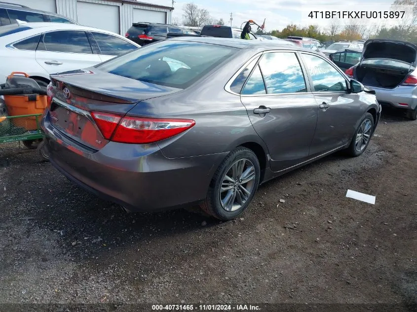 4T1BF1FKXFU015897 2015 Toyota Camry Se